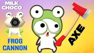 MilkChoco Battle Royale Frog Cannon + Axe