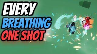 ALL TRUE BREATHING STYLE ONE SHOT COMBOS | Rogue Demon