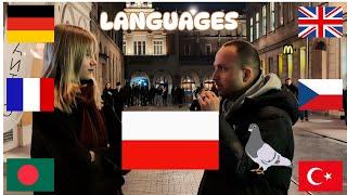 How Many Languages Do You Speak? Krakow, Poland