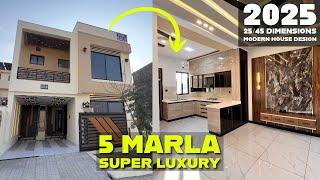 5 Marla super luxury Designer house for sale in bahria town Rawalpindi