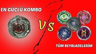 DÜNYANIN EN GÜÇLÜ KOMBOSU vs TÜM BEYBLADELERİM | İNANILMAZ PERFORMANS