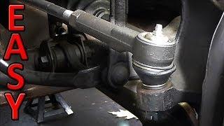 How to Change Tie Rods (inner and outer tie rod ends)