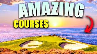 Top 10 BEST golf courses in the WORLD!