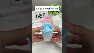 Frozen Fun: Create Cool Drinks with This Must-Have Tool! #iceballmaker