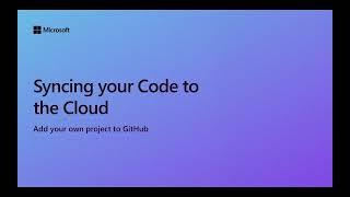 Syncing your Code to the Cloud [Ep 3] | Beginner Series