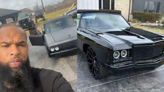 Slim Thug shows off his car collection with new and old school whips