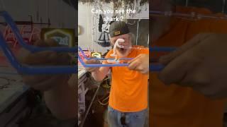 My Shifter for the Neon glass Mustang!!! #new #automobile #handmade #ford #art #neon #mustang