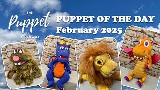 Puppet of the Day - Feb 2025 Compilation – The Puppet Hideaway with Eric Thomsen