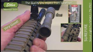 SUREFIRE Scout Light Pro M640U-TN-PRO, Review, Placement Discussion, and Installation