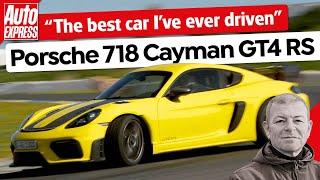 Porsche 718 Cayman GT4 RS: “The best car I’ve ever driven” - Auto Express