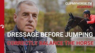 Dressage is the foundation of good Showjumping I ClipMyHorse.TV Academy