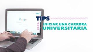 TIPS | Cómo iniciar una carrera universitaria | UNTREF