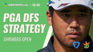 FANTASY GOLF PICKS: SHRINERS OPEN PGA DFS