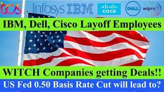 TCS, INFOSYS Win Deals, IBM, CISCO, DELL Layoff Employees, RECESSION Fear 2024? #tcs #infosys #wipro