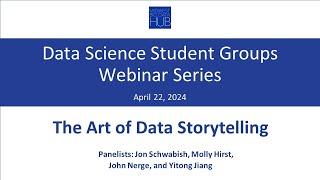 Midwest Big Data Innovation Hub Data Science Student Groups Webinar, April 22, 2024