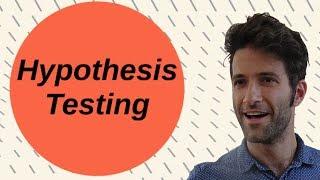 Hypothesis testing (ALL YOU NEED TO KNOW!)