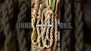 Mastering Rope-Making: A Survival Skill in Nature #camping #survival #bushcraft #outdoors #lifehack