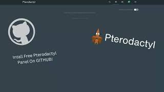 How to install pterodactyl panel on Github For Free! Only Panel