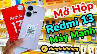 Mở Hộp Xiaomi Redmi 13 Tại Thế Giới Di Động #quyengbox