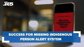 Early success for Washington's Missing Indigenous Person Alert system