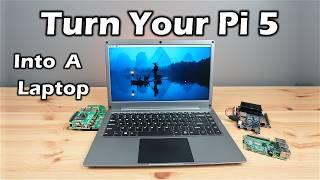 Transform Your Raspberry Pi 5 into a Laptop with the CrowView Note