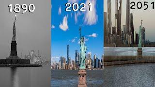 Evolution of New York City (NY) 1890 - 2025