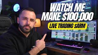 What It Takes To Make $100,000 Trading Options  | LIVE TRADING