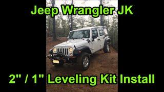 Jeep Wrangler JK 2"/1" Lift Kit Installation