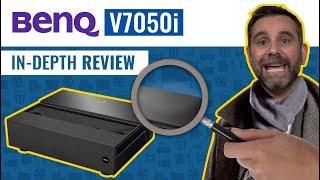 BenQ V7050i Ultra Short Throw Laser TV In-Depth Projector Review