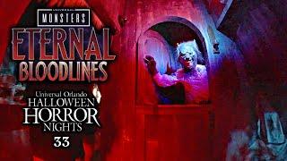 2024 Universal Monsters Eternal Bloodlines Haunted House 4K POV HHN 33 Universal Studios Florida