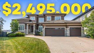 See Inside This $2,495,000 Home in Edmonton