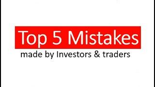 Top 5 Mistakes by New Investors | Beyond Insights Investment & Trading Education