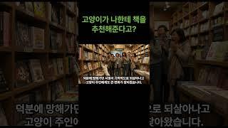 떠돌이 고양이를 서점으로 들였더니 상상도 못할 일이
