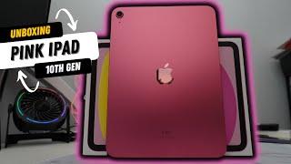 Pink iPad 10th Generation Unboxing & Review 2023 10.9"