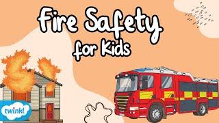 Fire Safety for Kids | Fire Drill at School |  Fire Safety Rules for Kids!