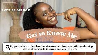 GET TO KNOW ME | Q&A | Rosecarmel Odeh
