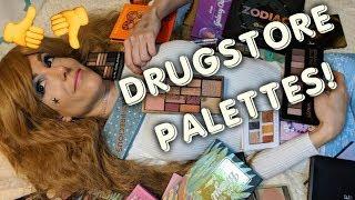 Honest, Unfiltered Drugstore Eyeshadow Palettes - Best & Worst