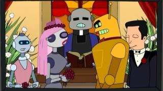 Calculon's Wedding and Tv Reception - Futurama