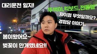 대리운전 뚜벅이,킥보드,전동휠 비교해보고 판단하자!