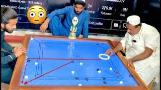 Open Challenge￼ Final match Carrom board king in the world  Jam Ali & Shah G Full video no skip plz