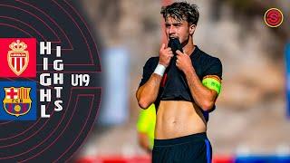 HIGHLIGHTS: AS Monaco vs FC Barcelona U19 UEFA Youth League 2024