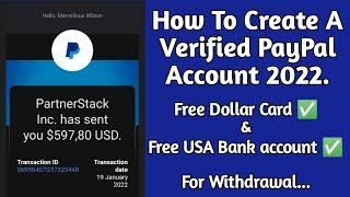 How To Create A Verified PayPal Account In 2024 [Updated] [Send and receive money Worldwide].