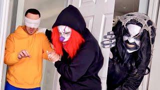 Clown Mocks Blind Man, Monster Saves the Day! 