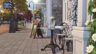 Parisian Cafe • The Sims 4 • No CC | Stop Motion