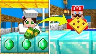 Minecraft: PIZZA RESTAURANT TYCOON!!! (BUILD THE BEST PIZZA PLACE!) Mini-Game