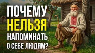 Никогда НЕ НАПОМИНАЙТЕ людям о себе.. Вот почему!