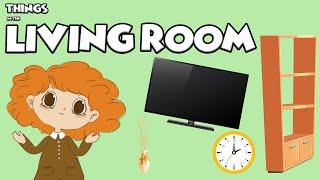 Vocabulary in the Living Room | Learn Things in the Living Room