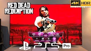 Red Dead Redemption PS5 Pro Gameplay With LG Oled TV 4K (ps4 image enhancement)