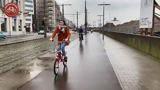 Cycling in Antwerp (Belgium)