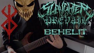 SLAUGHTER TO PREVAIL - BEHELIT //NEW SONG// 2024 guitar cover (heavy part)